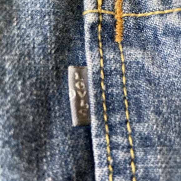 Levi’s SilverTab Jeans Mens 33x34 Wide Leg Baggy Y2K Skater Grunge Distressed - Picture 6 of 11